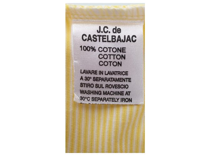 Camiseta JC DE CASTELBAJAC Amarillo - vista 8