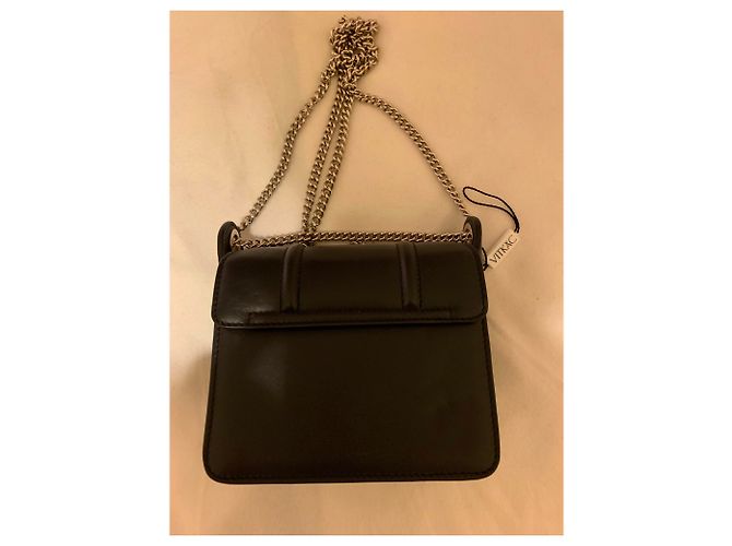 Lanvin Borsa Jiji in pelle nera Nero - vista 3