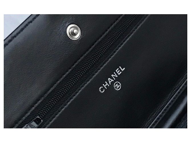 Chanel WOC Wallet on Chain mit Staubbeutel und Box Schwarz - Ansicht 19