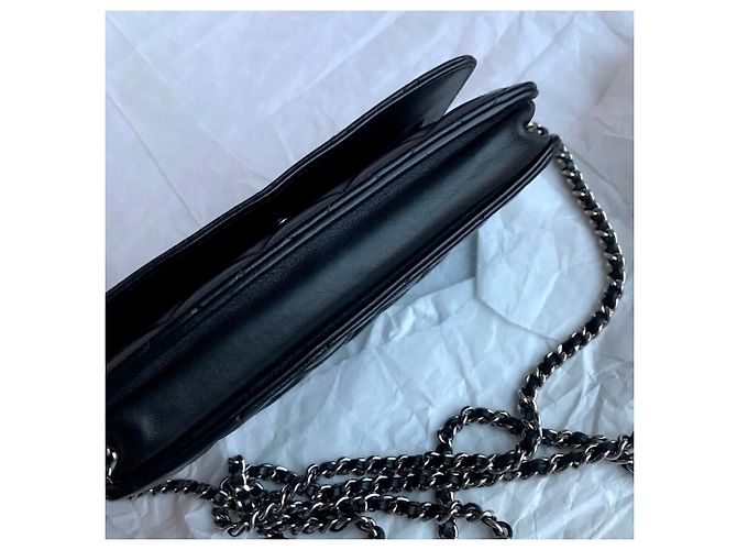 Chanel WOC Wallet on Chain mit Staubbeutel und Box Schwarz - Ansicht 9