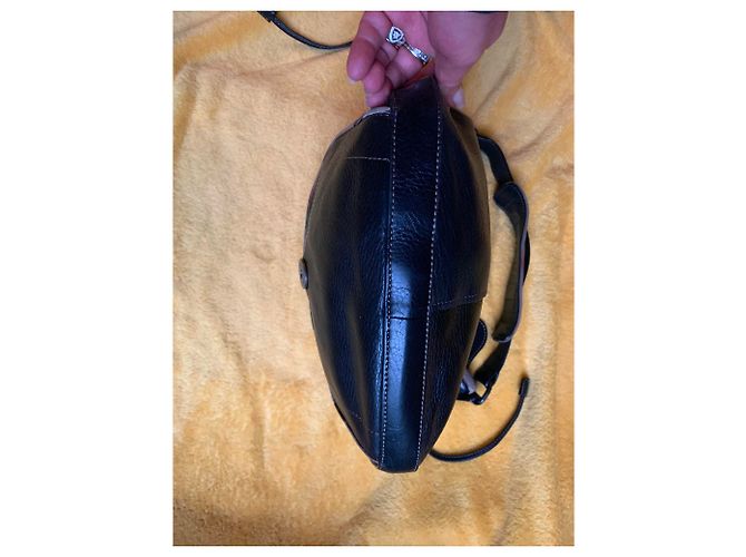 Borsa a tracolla Burberry in pelle nera Nero - vista 5