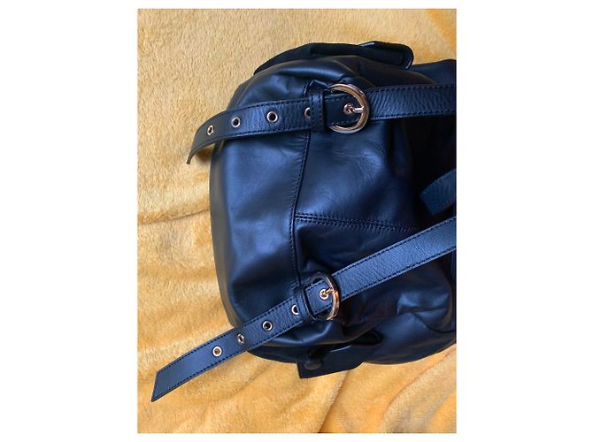Liebeskind Berlin Lederrucksack Schwarz - Ansicht 12
