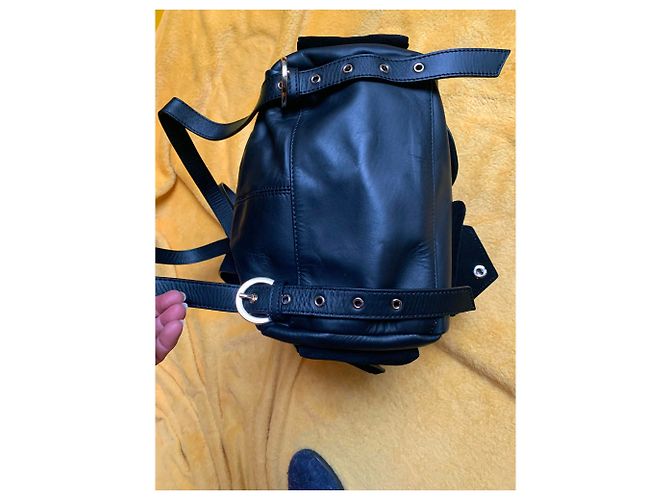 Liebeskind Berlin Lederrucksack Schwarz - Ansicht 4