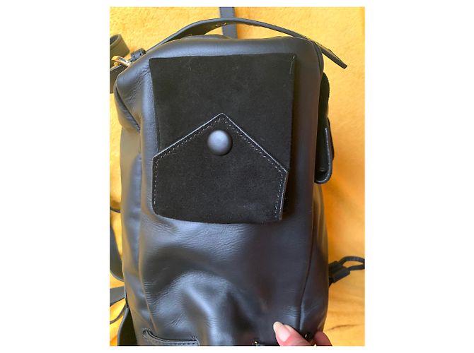 Liebeskind Berlin Lederrucksack Schwarz - Ansicht 8