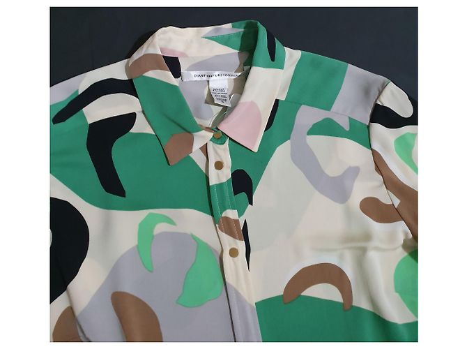 Camicia di seta Diane Von Furstenberg Multicolore - vista 2