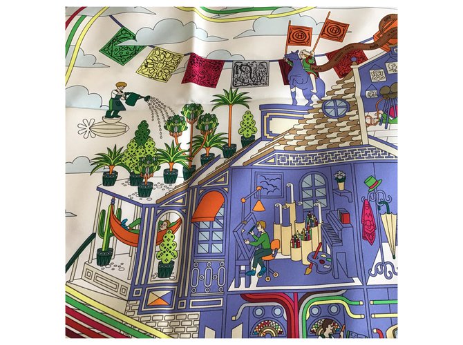 Hermès das Haus der Plätze Mehrfarben - Ansicht 10