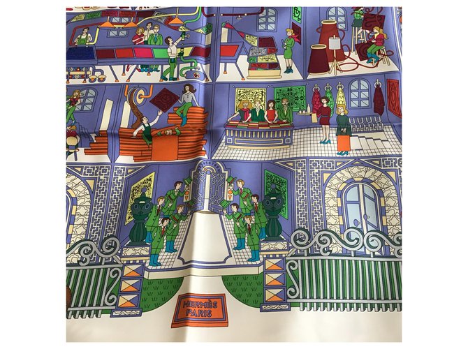 Hermès das Haus der Plätze Mehrfarben - Ansicht 11
