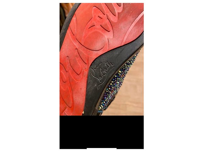 Christian Louboutin Swarovski Verde - vista 3