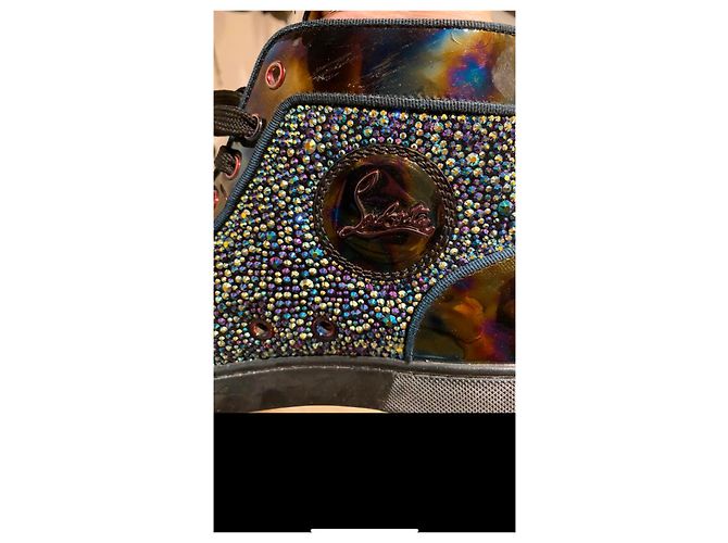 Christian Louboutin Swarovski Verde - vista 5