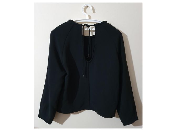 Top Irma Azul Won Hundred Negro - vista 2