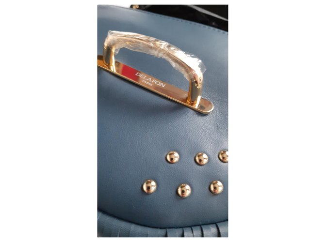 Delphine Delafon Borse Blu D'oro - vista 10