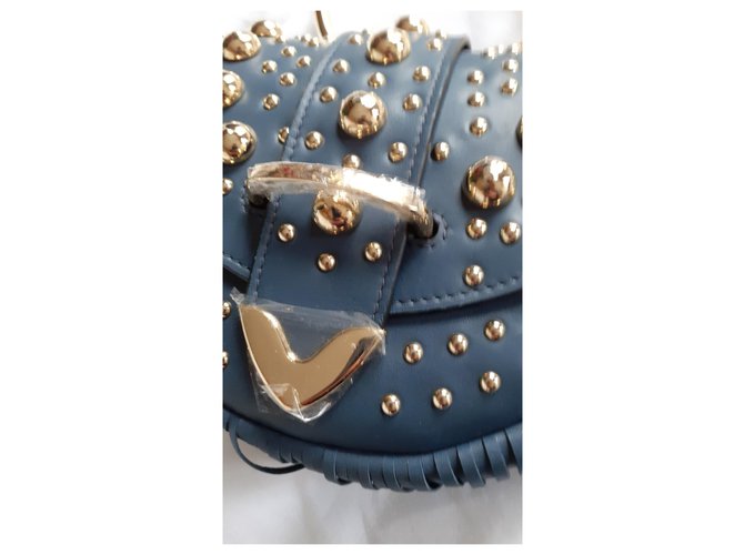 Delphine Delafon Borse Blu D'oro - vista 11