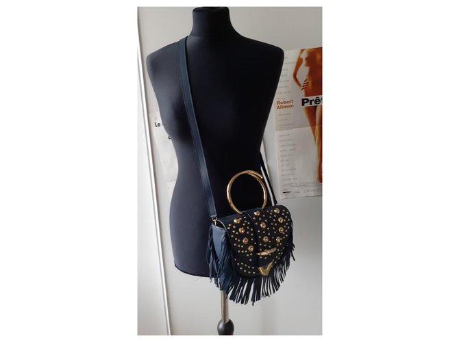 Delphine Delafon Borse Blu D'oro - vista 13