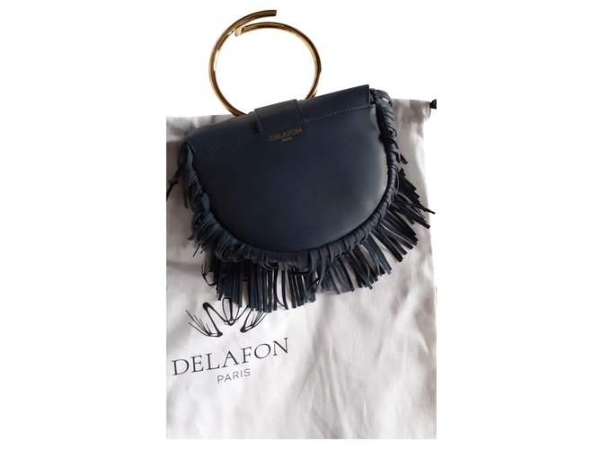 Delphine Delafon Borse Blu D'oro - vista 2
