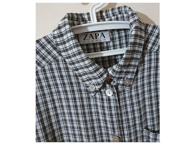 Camicia Vichy Zapa XL Multicolore - vista 3