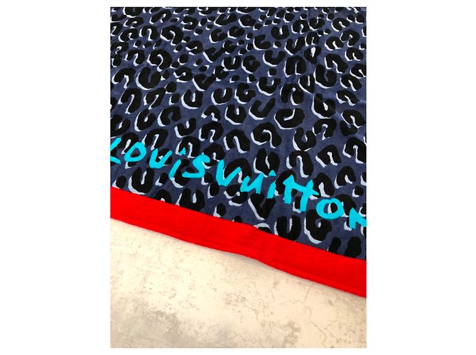 Serviette de plage Louis Vuitton à pois Multicolore - vue 2
