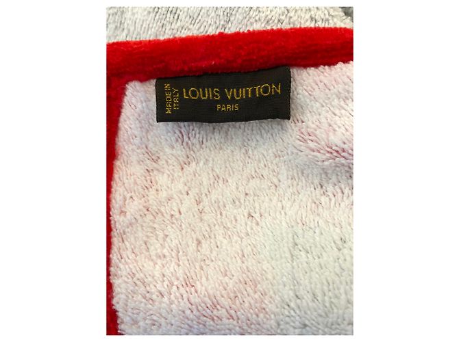 Serviette de plage Louis Vuitton à pois Multicolore - vue 5
