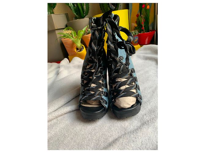 Sandali Steve Madden Blu Taglia 37 - vista 2