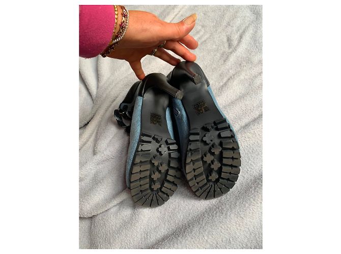 Sandali Steve Madden Blu Taglia 37 - vista 5