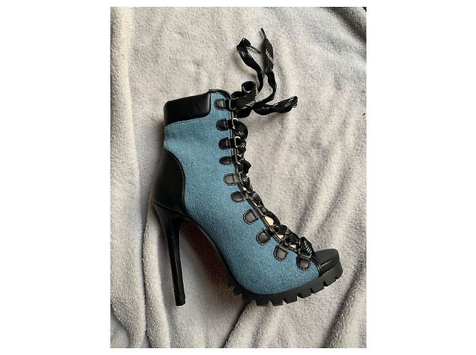 Sandali Steve Madden Blu Taglia 37 - vista 8