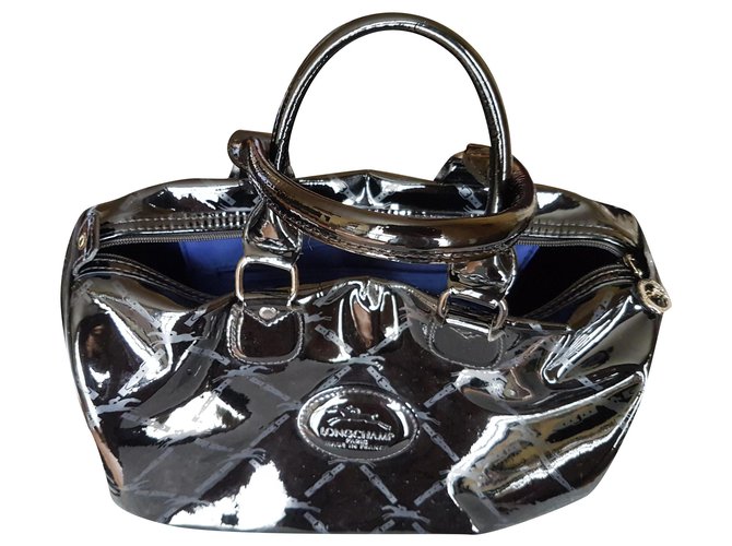 Longchamp Boston Tasche 30 Schwarz - Ansicht 2