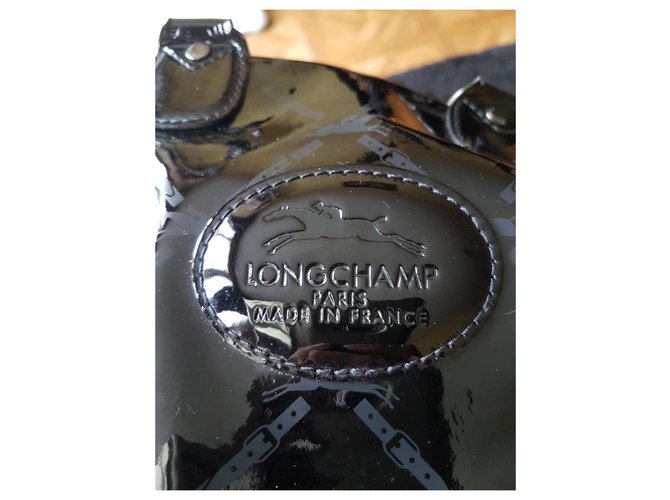Longchamp Boston Tasche 30 Schwarz - Ansicht 4