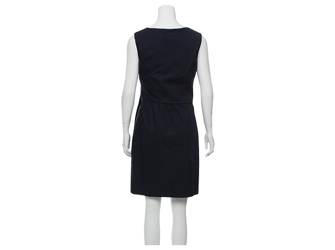 Diane Von Furstenberg DvF Amara Kleid mit Schärpe Schwarz - Ansicht 2