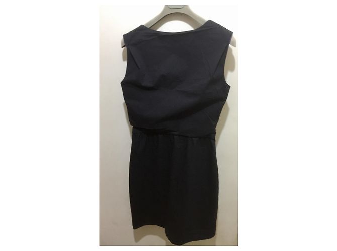 Diane Von Furstenberg DvF Amara Kleid mit Schärpe Schwarz - Ansicht 7