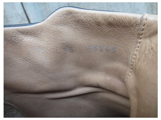 Autre Marque Bottines en cuir noires Buttero 35 - vue 6
