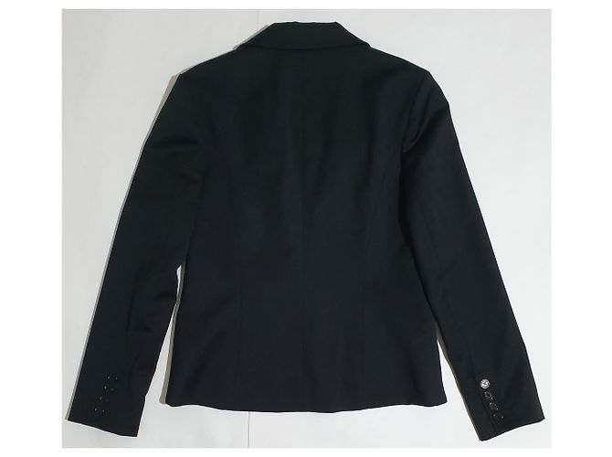 Steffen Schraut Blazer Schwarz Wolle Lycra - Ansicht 3
