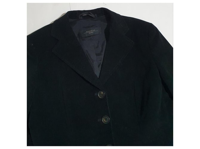 Blazer Weekend Max Mara Nero Cotone Elastan - vista 2