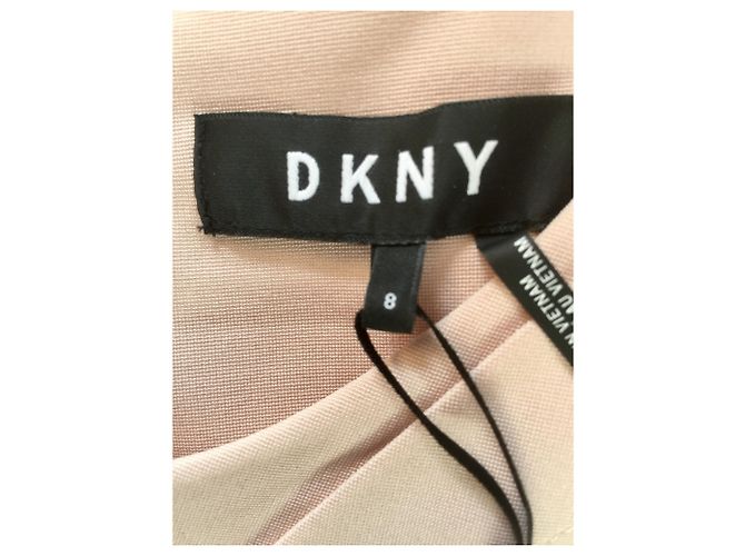 Vestido ajustado nude DKNY Carne - vista 7