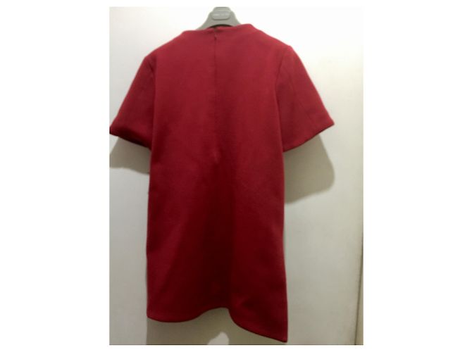 Marni Rotes Wollkleid Bordeaux - Ansicht 11