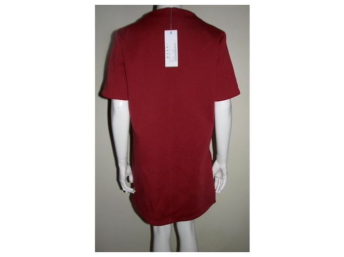 Marni Rotes Wollkleid Bordeaux - Ansicht 3