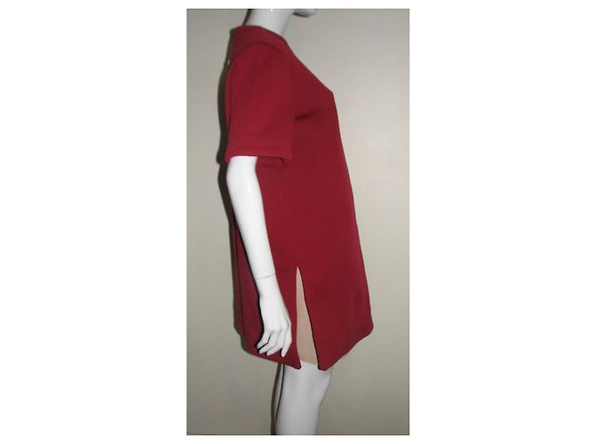 Marni Rotes Wollkleid Bordeaux - Ansicht 4