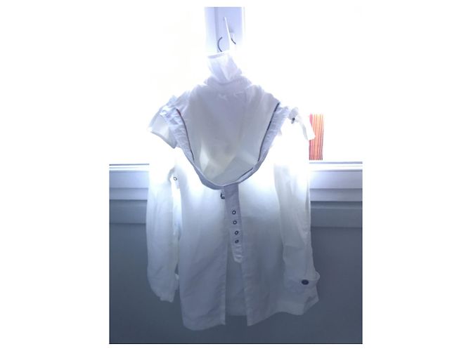 Impermeable Burberry Brit Blanco de Poliéster - vista 2