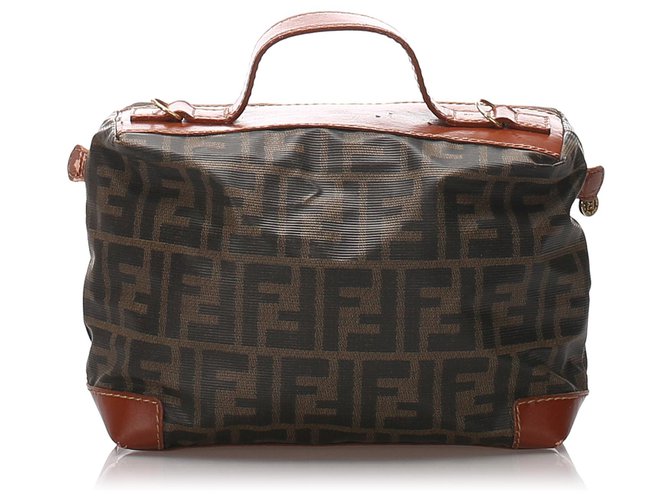 fendi zucca vanity bag