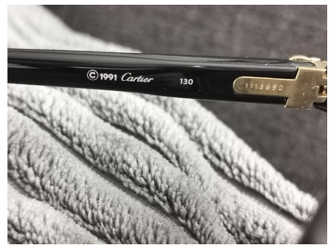 Cartier Cabriolet Bezel Black Acetate - view 4