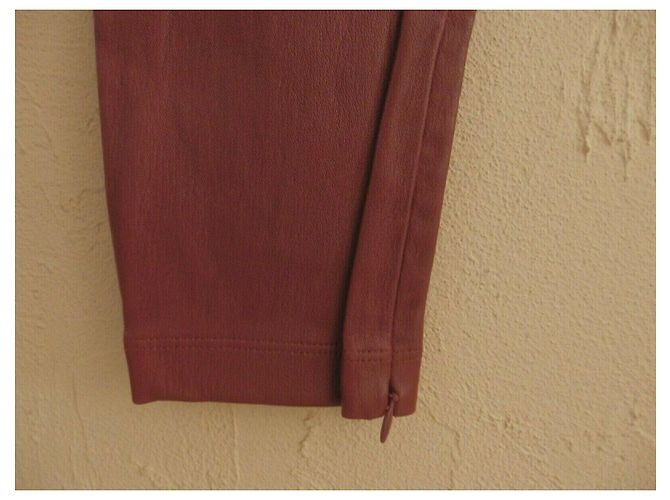 Leggings Maje Admiral de piel roja - vista 3