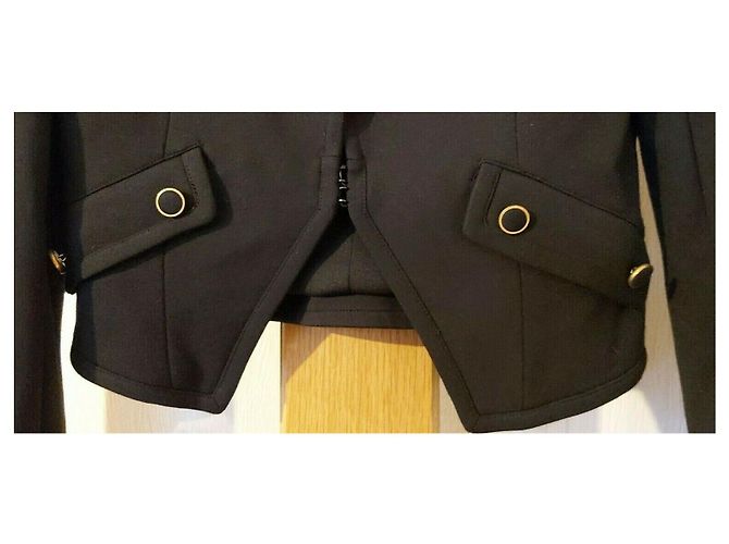 Giacca stile smoking Alice by Temperley nera Nero - vista 2