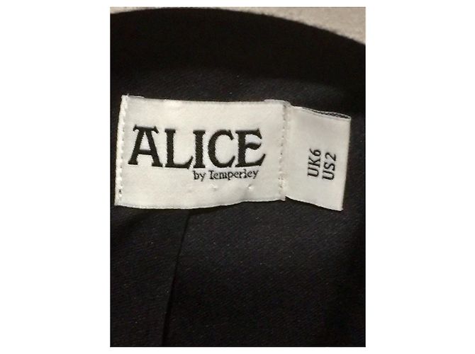 Giacca stile smoking Alice by Temperley nera Nero - vista 6