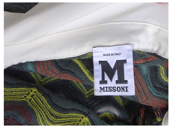 M Missoni Kleid Grün aus Wolle Größe 36 Mehrfarben - Ansicht 7