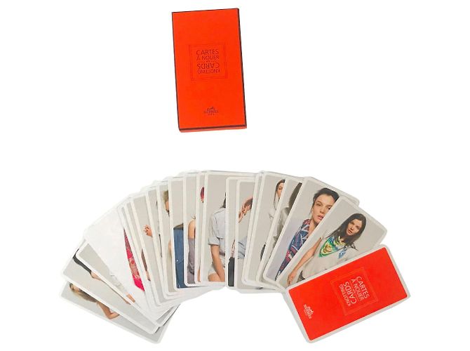Hermès viel von 22 Karten binden Mehrfarben - Ansicht 2