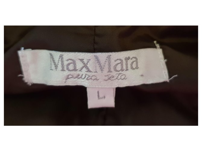 Max Mara Brown Nylon Down Jacket - view 3