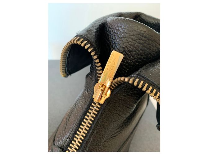 Stivaletti Tosca Blu in pelle nera 36 Nero - vista 7