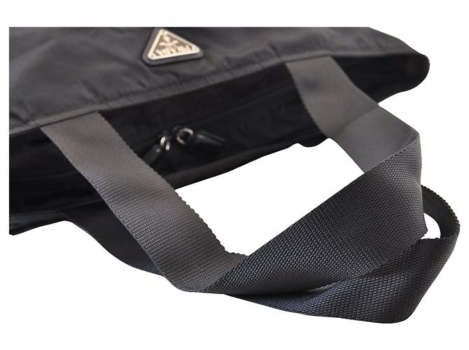 La bolsa de asas de nylon Prada - vista 7