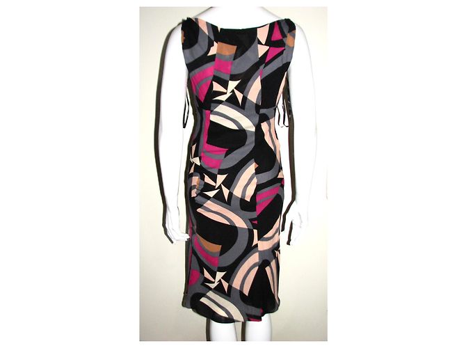 Diane Von Furstenberg Vestido de seda Clooney de DvF Multicolor - vista 2
