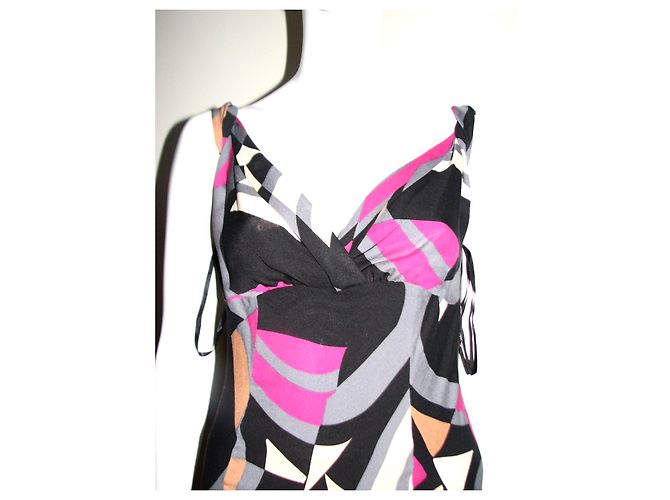 Diane Von Furstenberg Vestido de seda Clooney de DvF Multicolor - vista 5