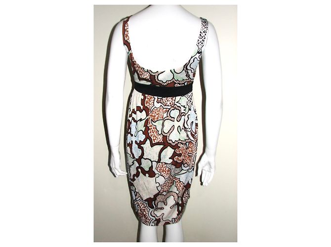 Diane Von Furstenberg Darly Seide Vintage Kleid Mehrfarben - Ansicht 3