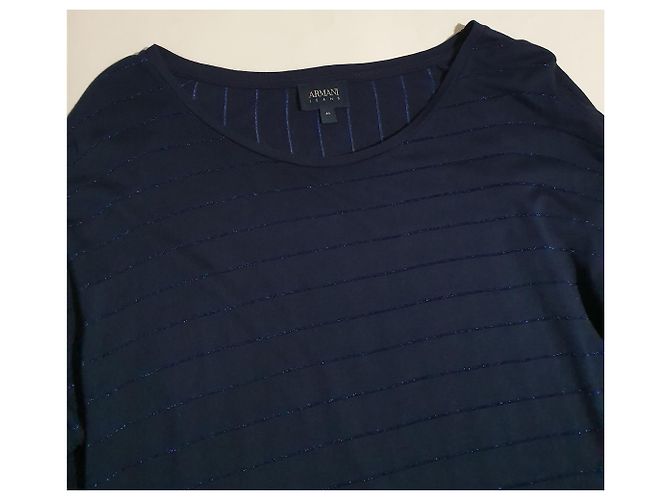 Camicia blu Armani Jeans - vista 2